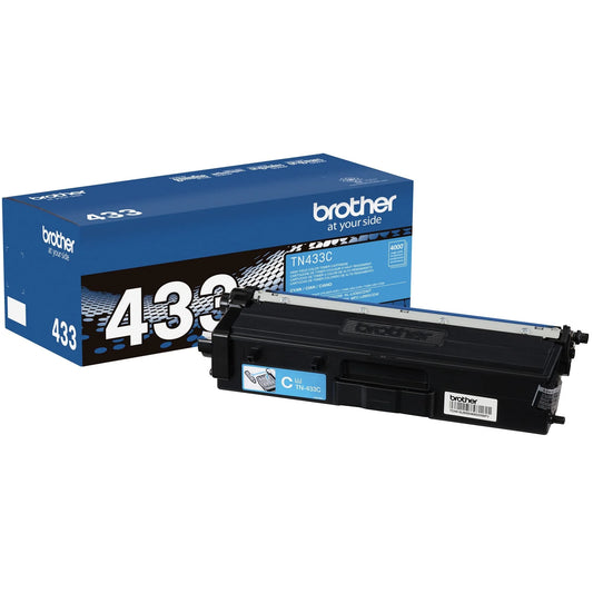 Genuine Brother TN-433 High-Yield Toner Cartridge
