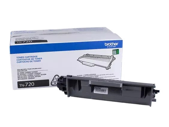 Brother TN720 Black Laser Toner Cartridge