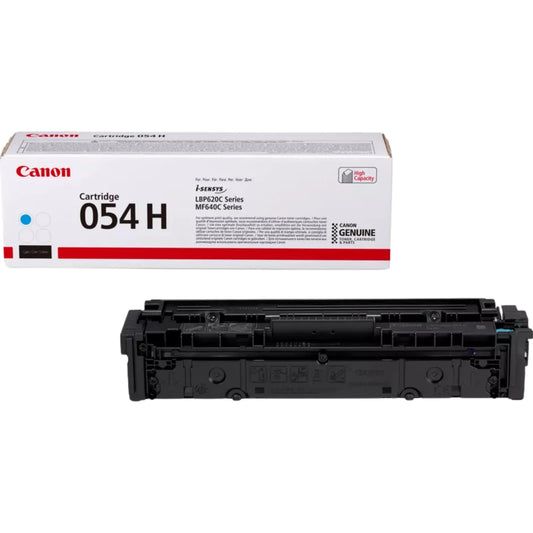 Canon 054H High-Yield Cyan LaserJet Toner Cartridge