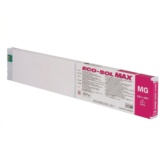 New, Pre-Owned - Roland Eco-Sol Max ESL3-4MG Solvent Ink Cartridge 440ml Magenta