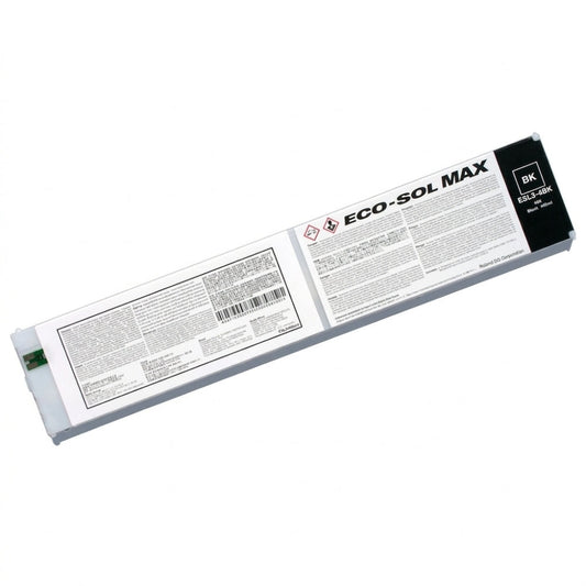 New, Pre-Owned - Roland Eco-Sol Max ESL3-4BK Solvent Ink Cartridge 440ml Black