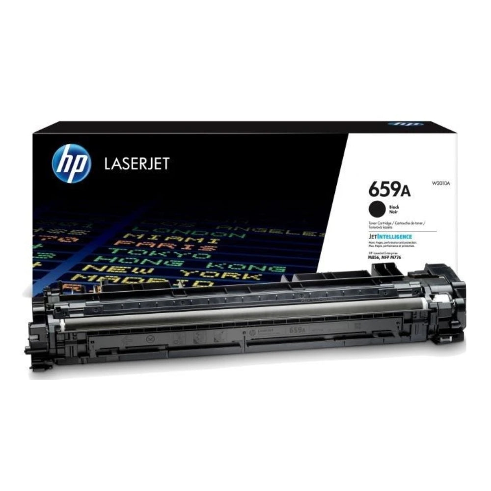 New, Pre-Owned, Original HP 659A Standard Yield Black Toner Cartridge, W2010A