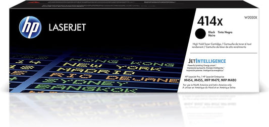 Genuine HP 414X High-Yield Black Laser Toner Cartridge