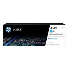 Original HP 414X High Yield Cyan Toner Cartridge