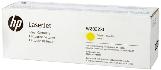 Original HP W2022XC High Yield Yellow Toner Cartridge