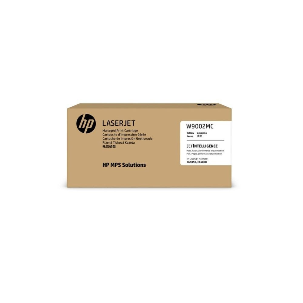 New, Pre-Owned, Original HP W9002MC High Yield Yellow Toner Cartridge