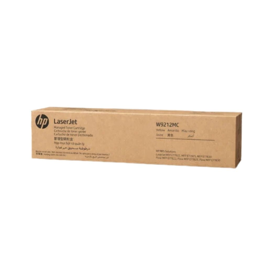 New, Pre-Owned, Original HP W9212MC High Yield Yellow Toner Cartridge