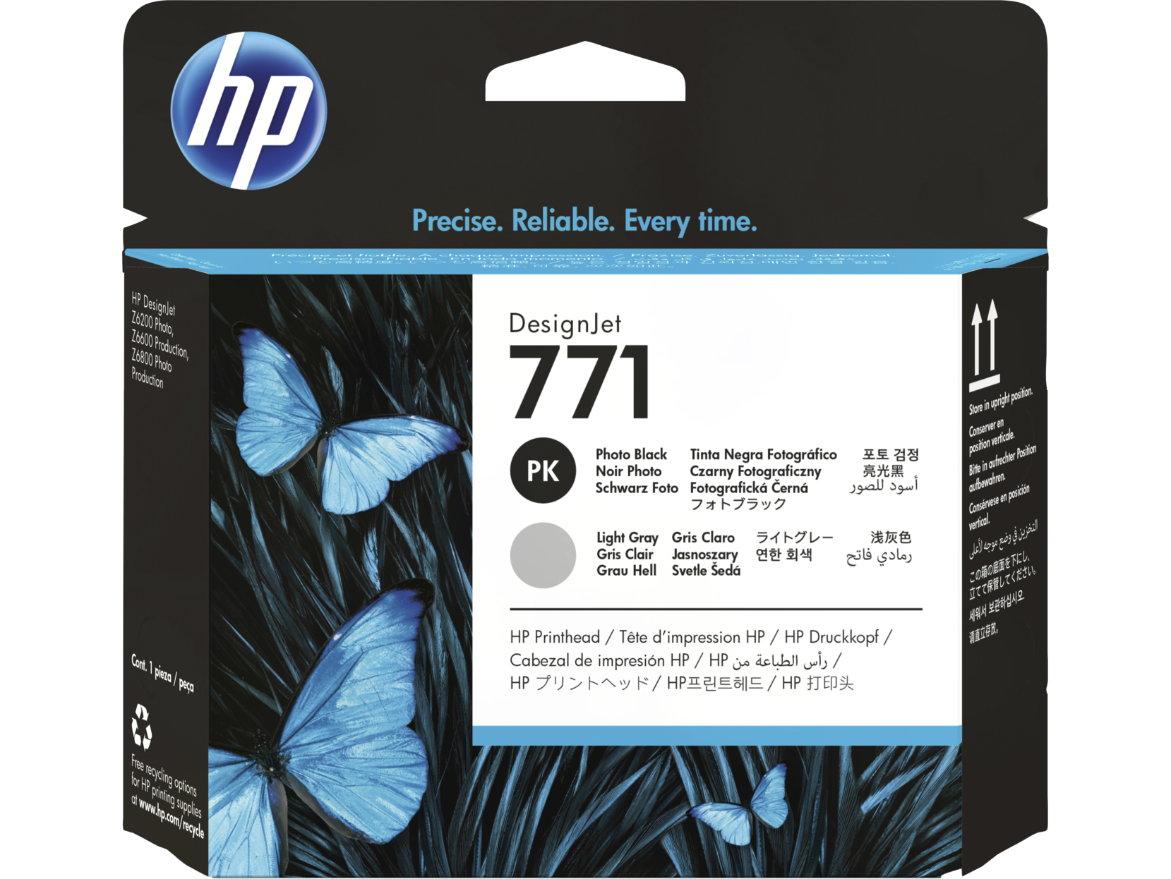 HP 771 (CE020A) Photo Black and Light Gray Printheads