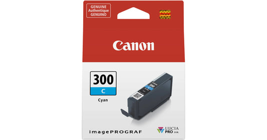 Original Canon PFI-300 Standard Yield Photo Cyan Ink Cartridge