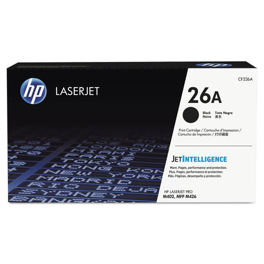 Genuine HP 26A Black LaserJet Toner Cartridge