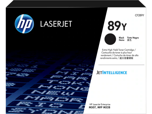 Genuine HP 89Y Extra High Yield Black LaserJet Toner Cartridge
