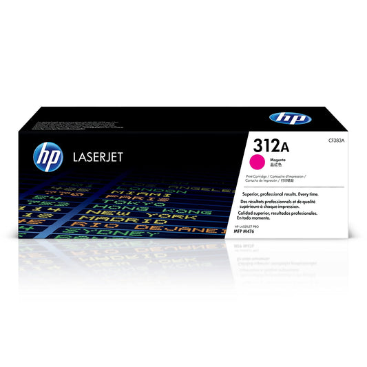 Genuine HP 312A Standard-Yield Magenta Toner Cartridge