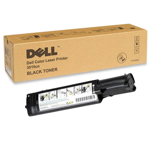 Genuine Dell 3010CN Standard Yield Black Laser Toner Cartridge