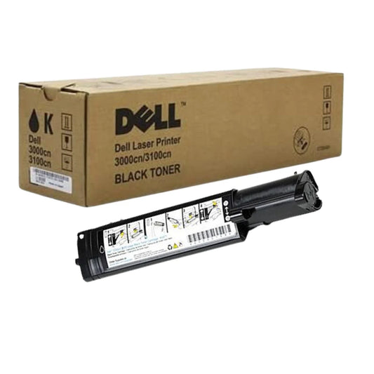 Original Dell 3000CN/3100CN High Yield Black Toner Cartridge