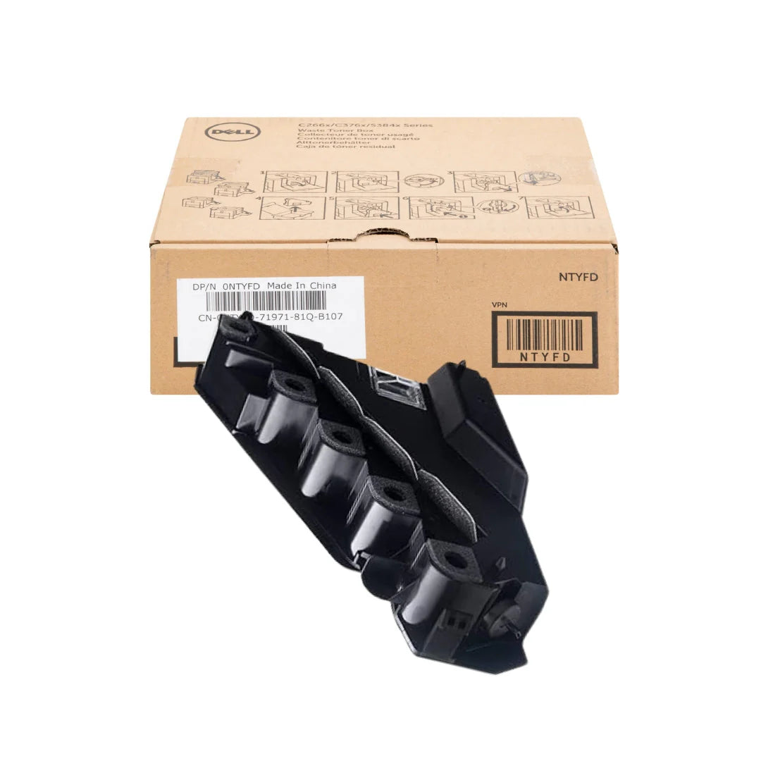 Genuine Dell C266X/C376X Standard Yield Black Waste Toner Box
