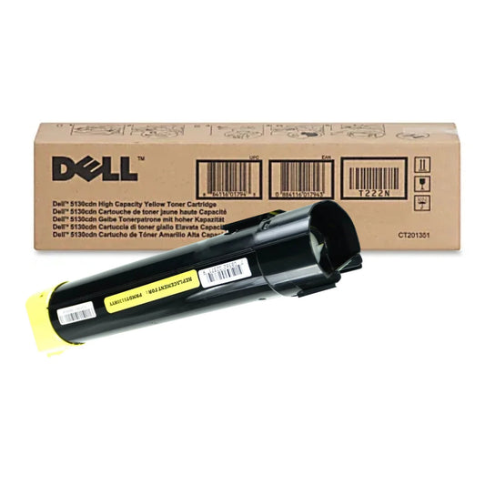 Genuine Dell 5130CDN High Yield Yellow Toner Cartridge