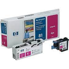 HP 81 (C4952A) Magenta Printhead and Printhead Cleaner
