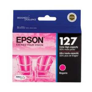 Original Epson 127 Magenta ink cartridge, T127320