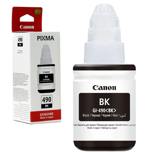 Canon GI-490 (135mL) Black MegaTank Ink Bottle