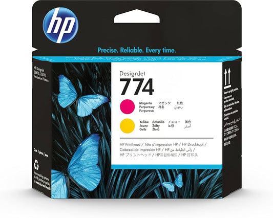 HP 774 Magenta & Yellow DesignJet Printhead