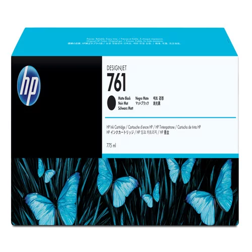 Original HP 761 775mL (CM997A) Matte Black Ink Cartridge