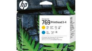 Original HP 769 Cyan/Yellow 3-4 DesignJet Printhead