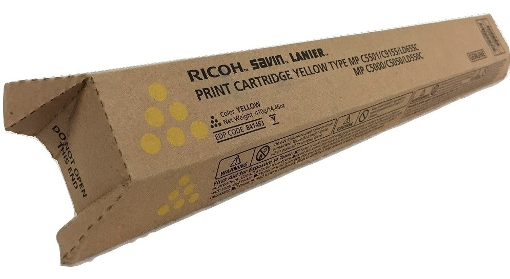 Ricoh 841453 Yellow Toner Cartridge (17k Pages)