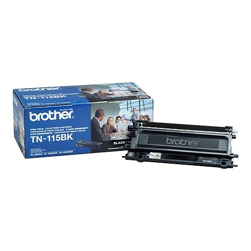 Brother TN-115 Black High Yield Toner Cartridge (TN115BK)