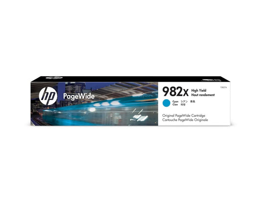 Original HP 982X High Yield Cyan PageWide Ink Cartridge