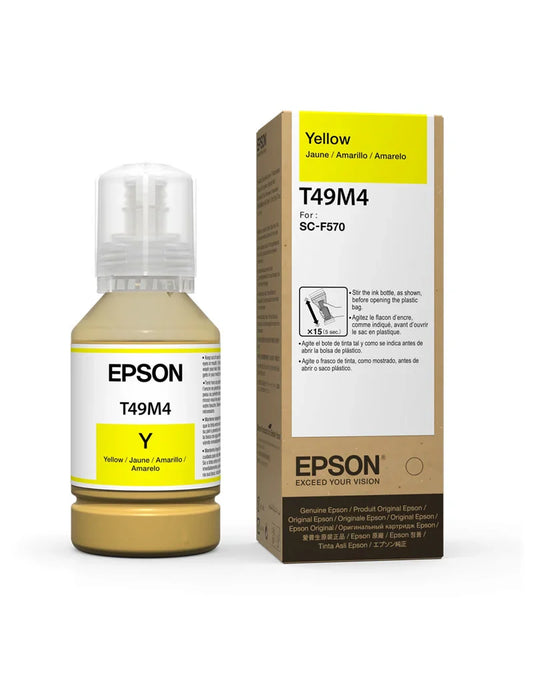 Genuine Epson 140ml Yellow Ink Bottle