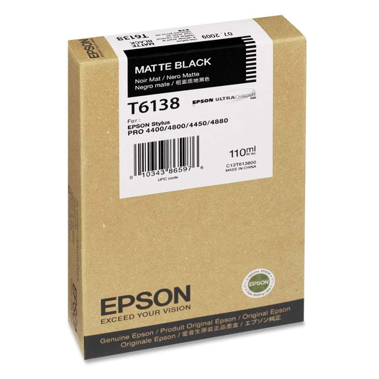 Genuine Epson 110ml Matte Black Inkjet Cartridge