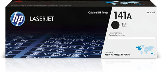 Original HP 141A Black LaserJet Toner Cartridge